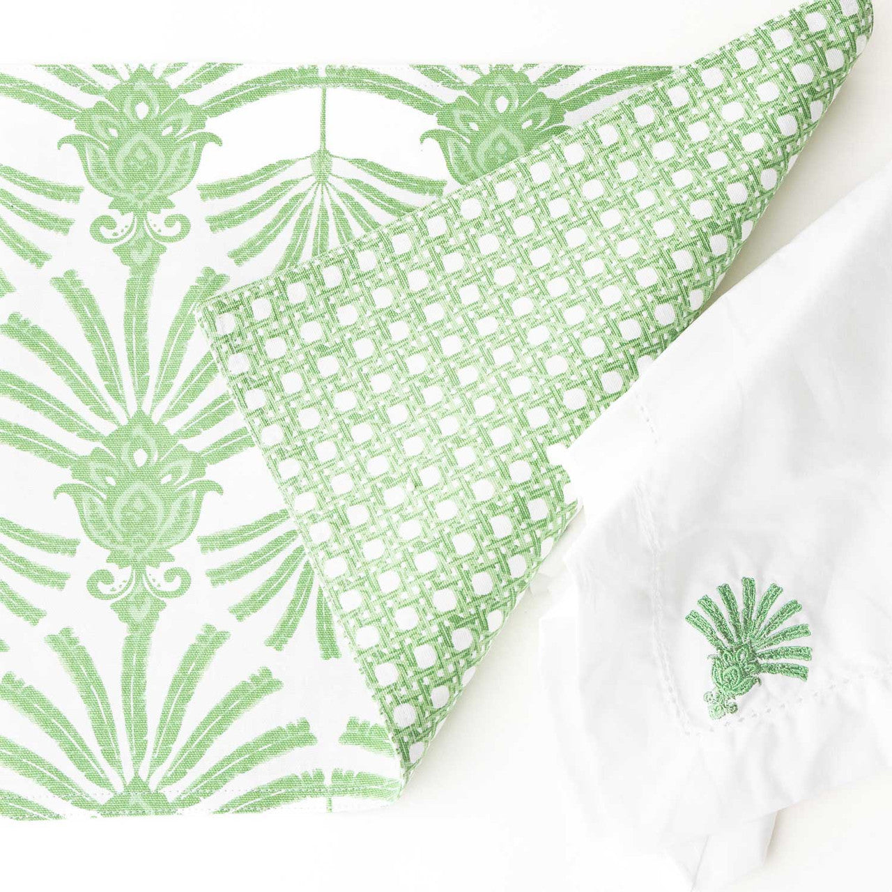 Palm Deco Tablescape