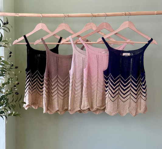 Cheryl Knit Tank Multiple Colors