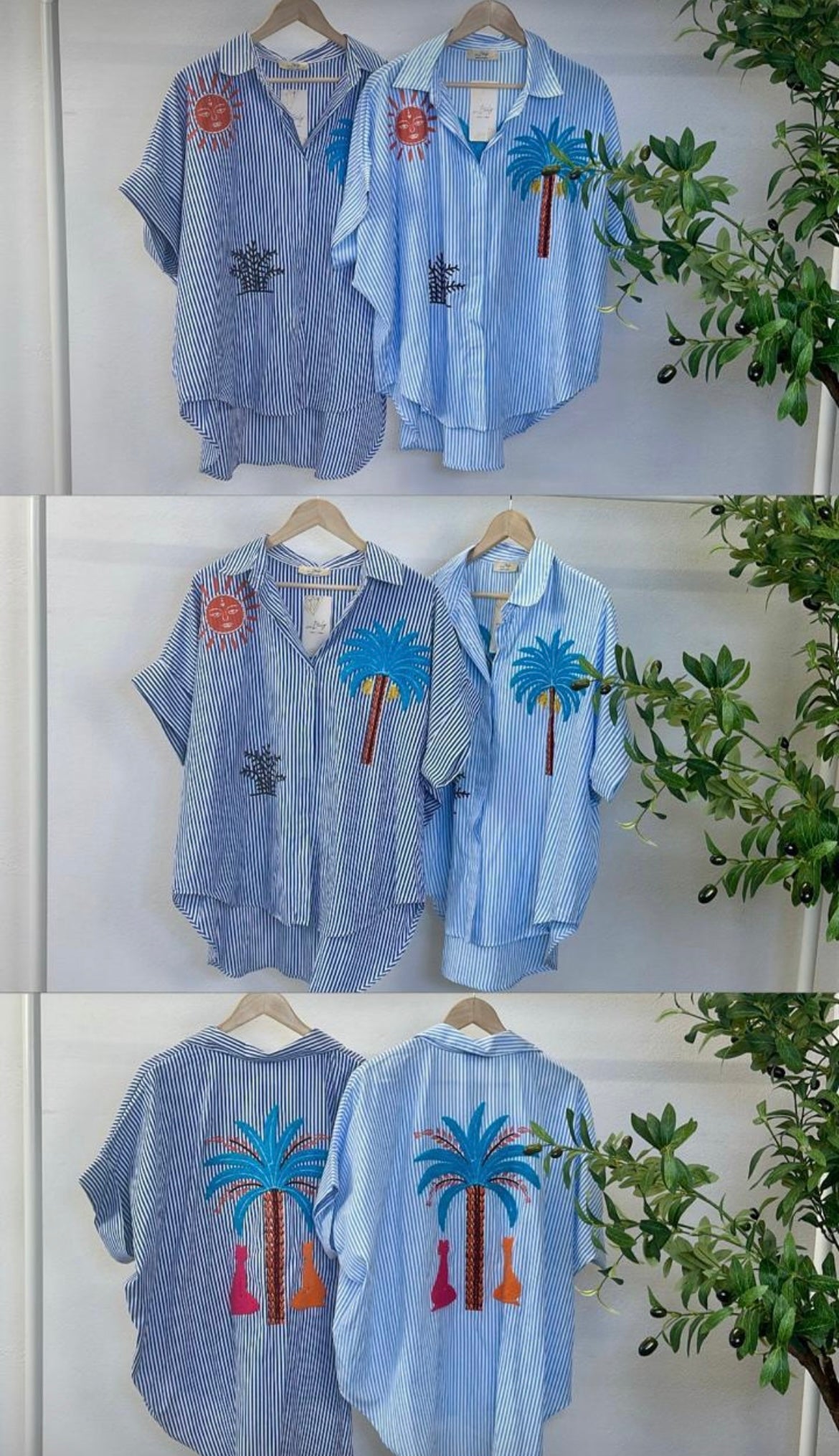 Ericka Top- Light Blue