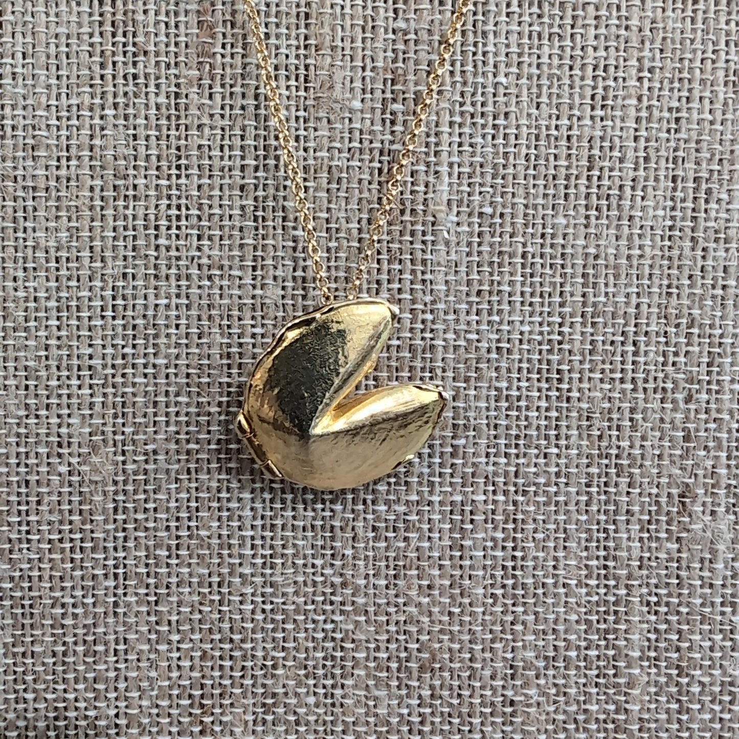Large Gold Fortune Cookie