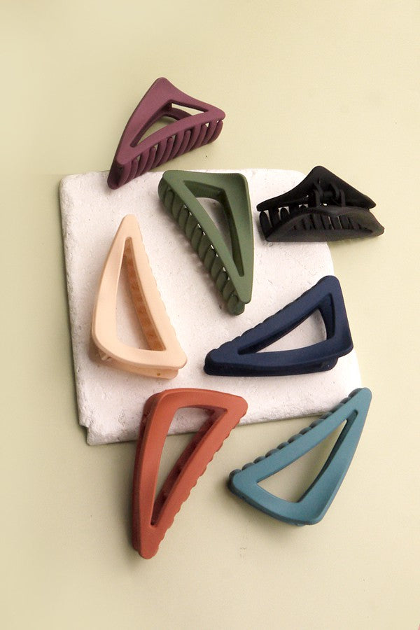Matte Triangle Clip