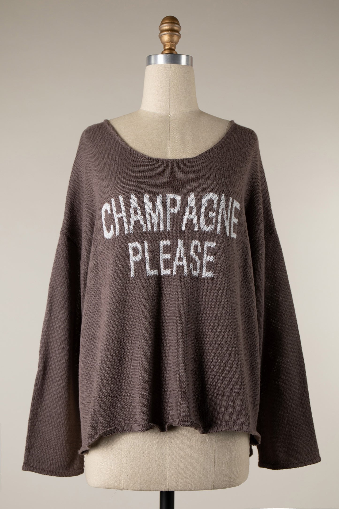 Please and Thank You Sweater