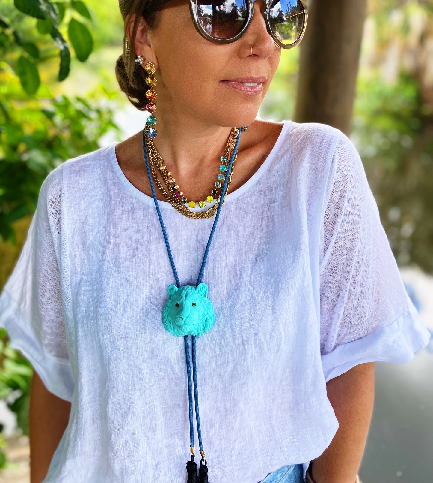 Glitzy Animal Party Bolo Tie - Multiple Styles-