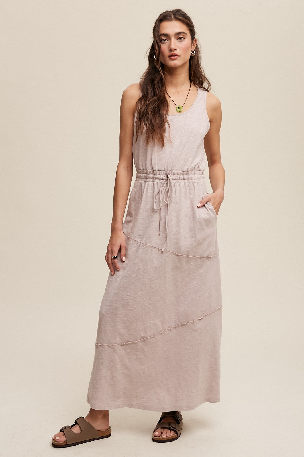 Ash Distressed Tank Dress *FINAL SALE