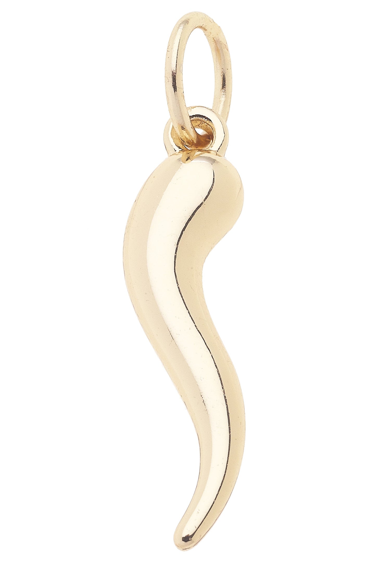 Tusk Charm in Shiny Gold