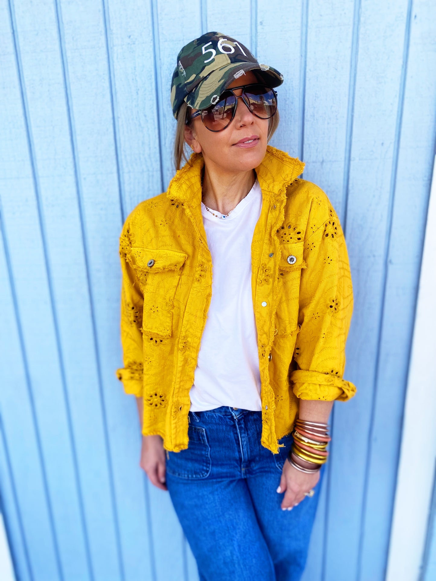 Jenny Eyelit Jacket