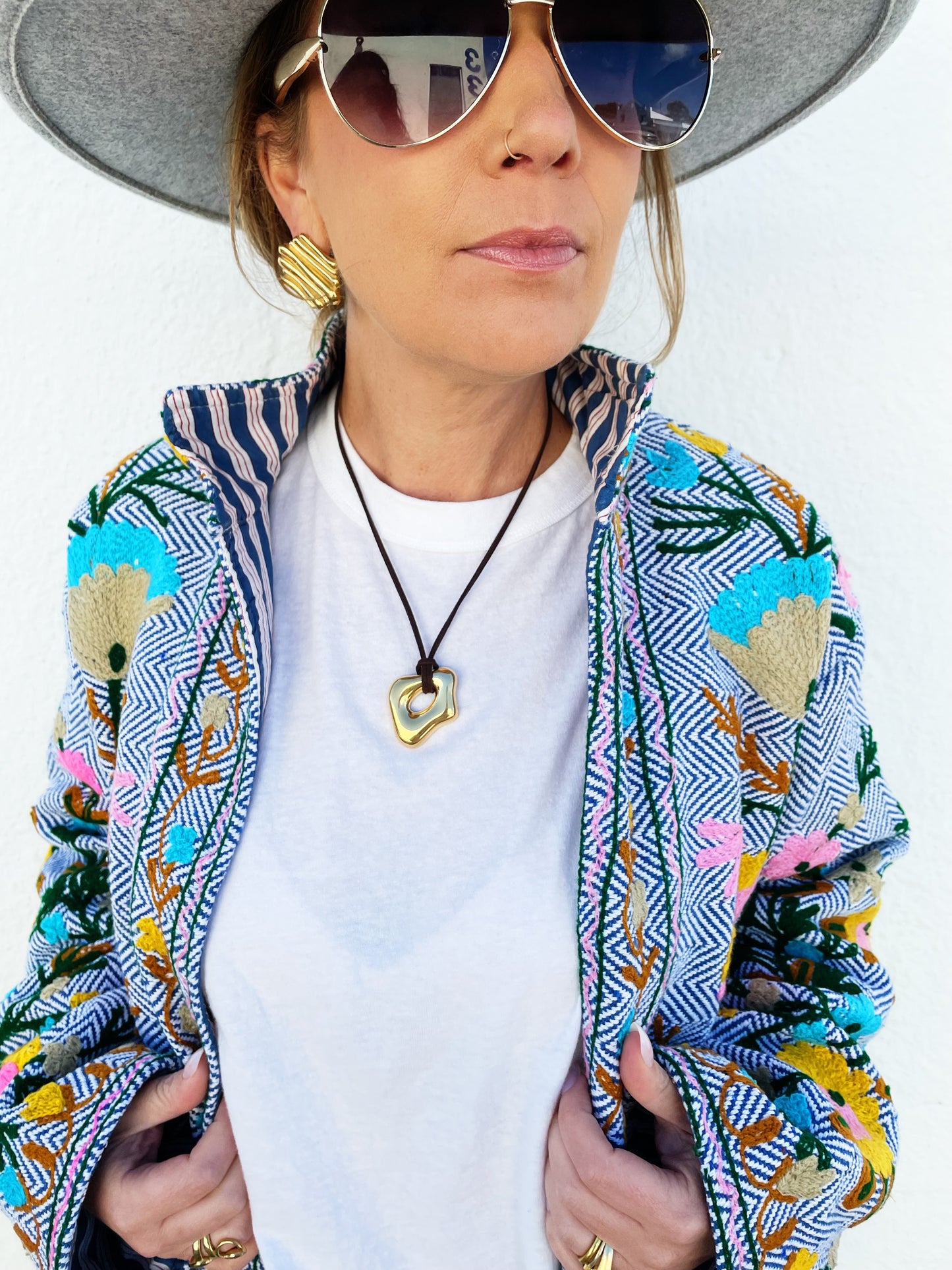 Hayley Brown Rope Necklace