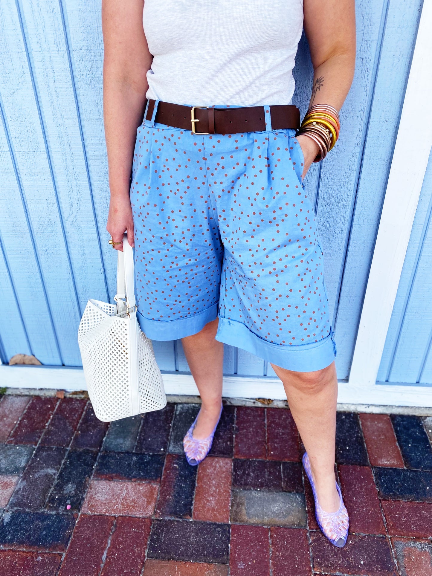 Taylor Short With Belt
