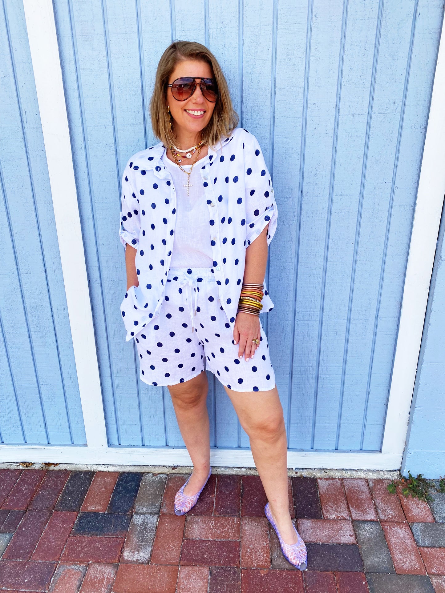 Paulette Polka Dot Shorts FINAL SALE