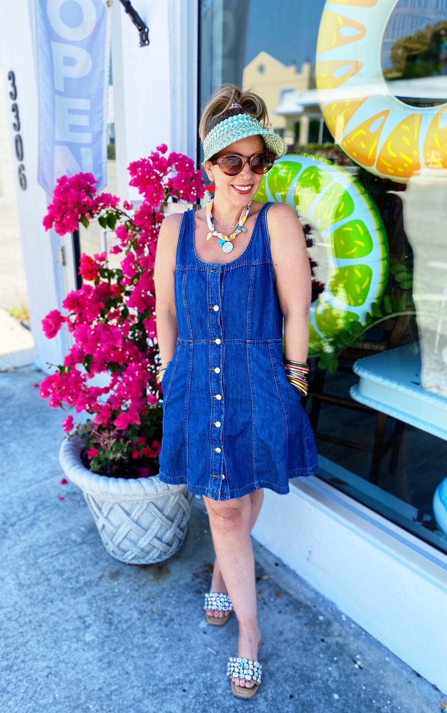 Olivia Visor *multiple colors FINAL SALE