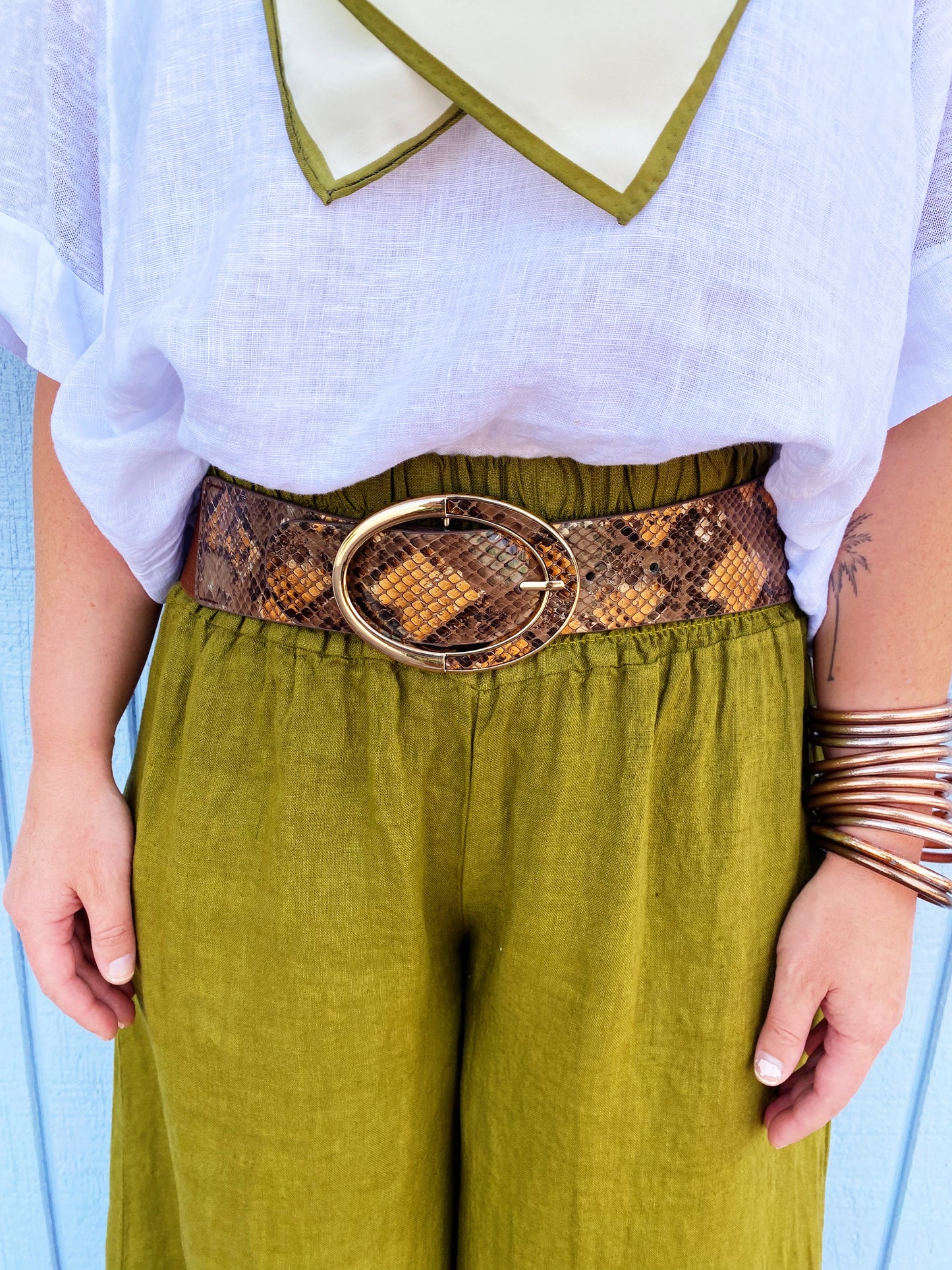 Sally Snake Belt 4 Colors