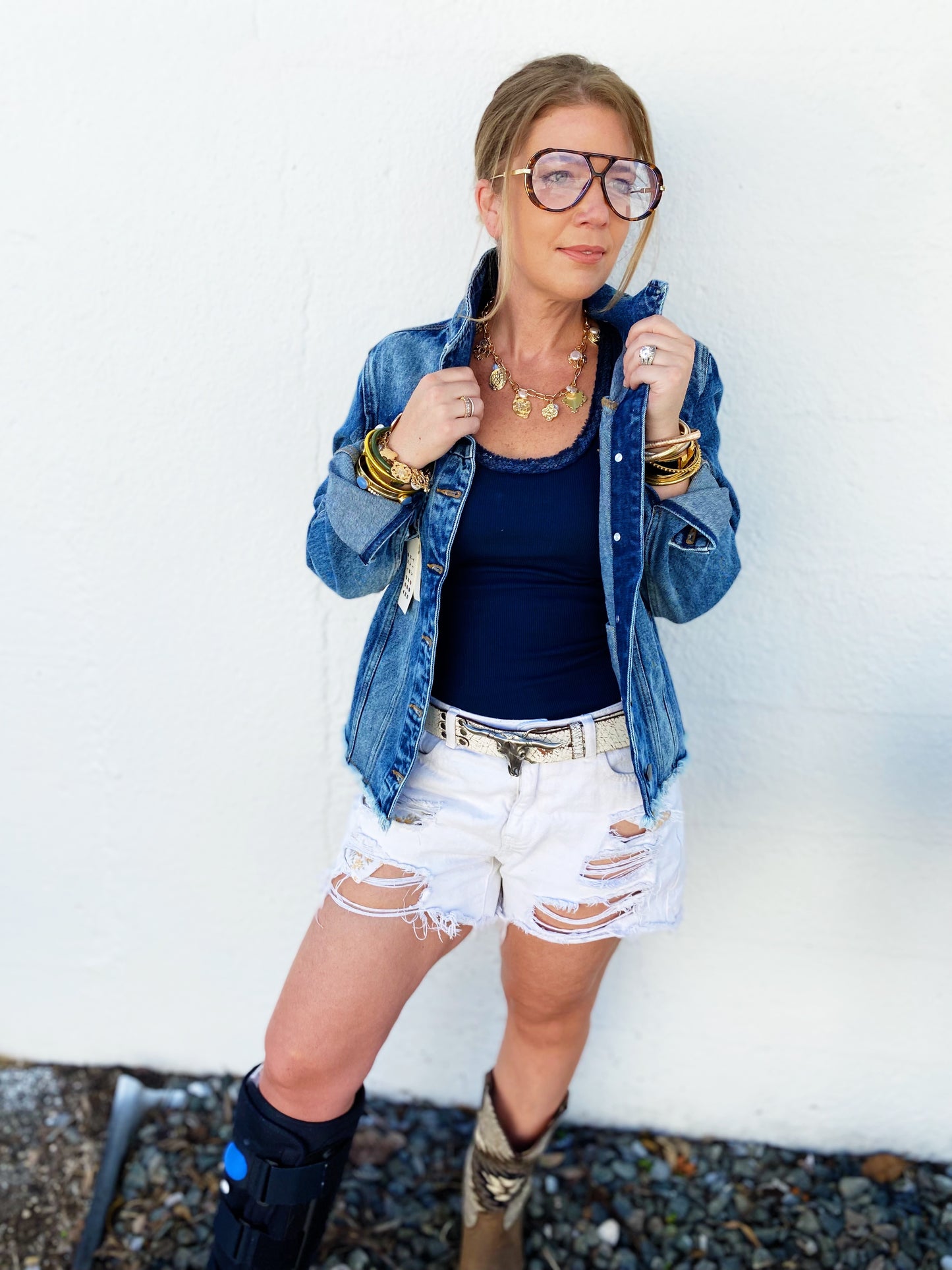 Custom Beaded Jacket