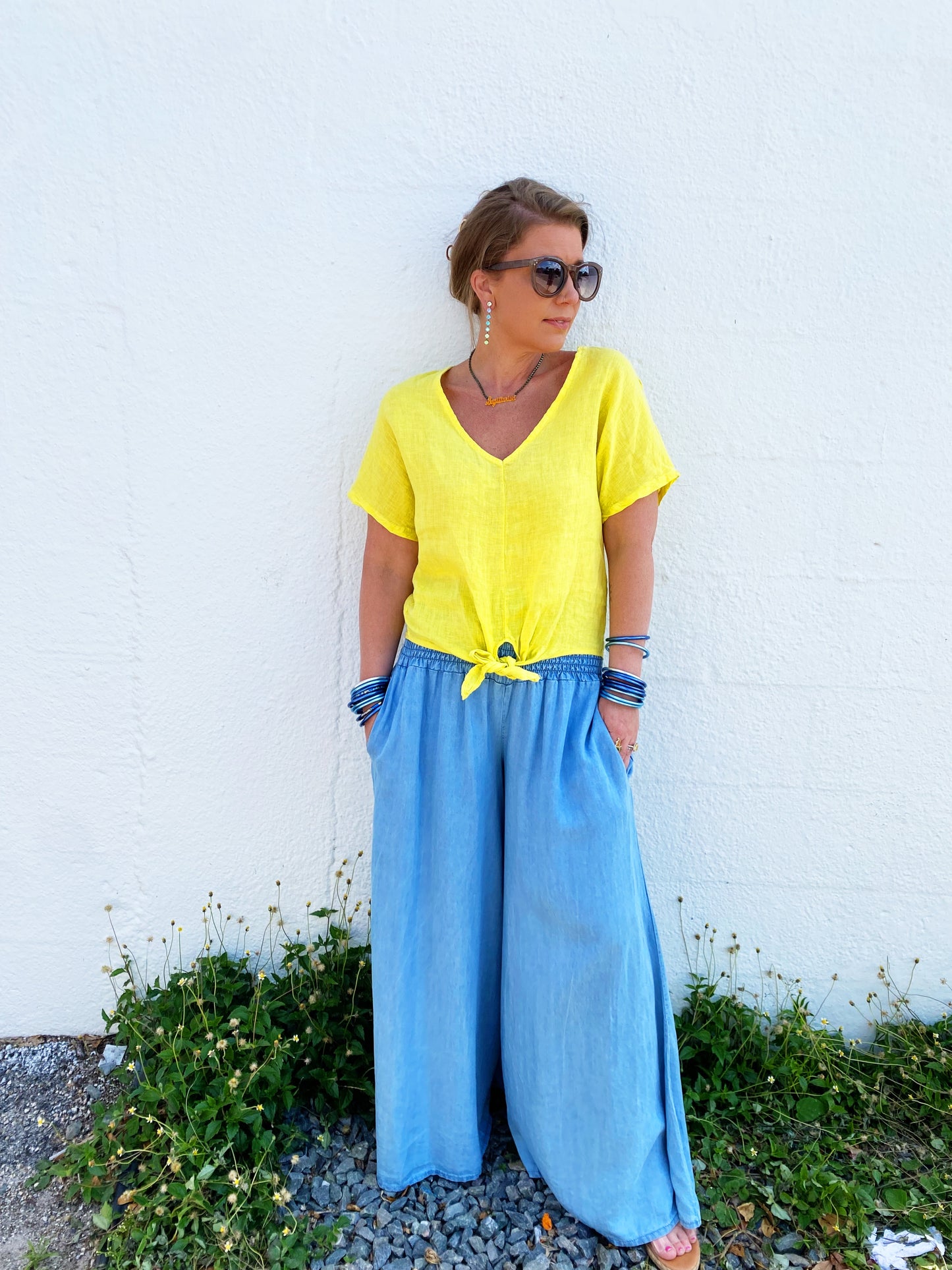 Terry Tie Top *multiple colors