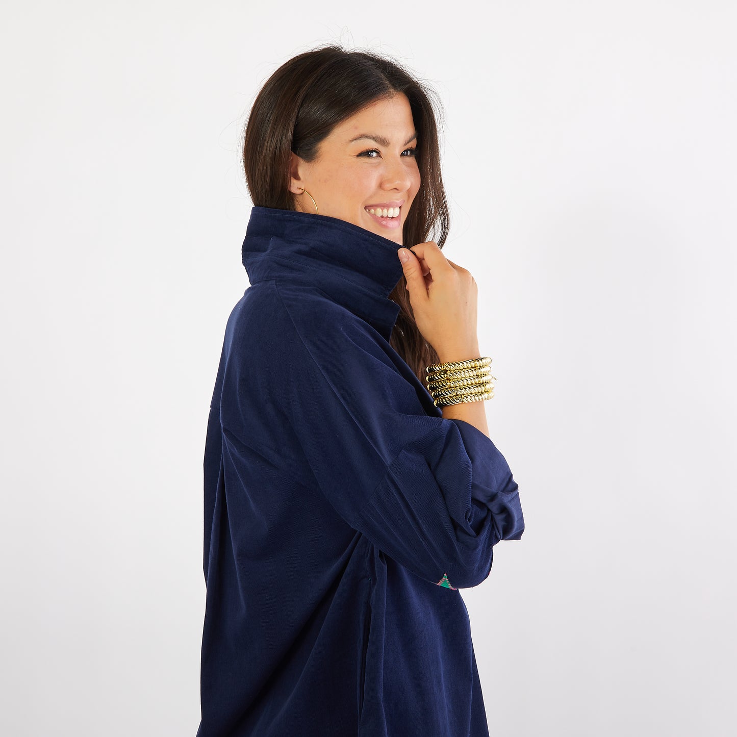 Corduroy Star Dress