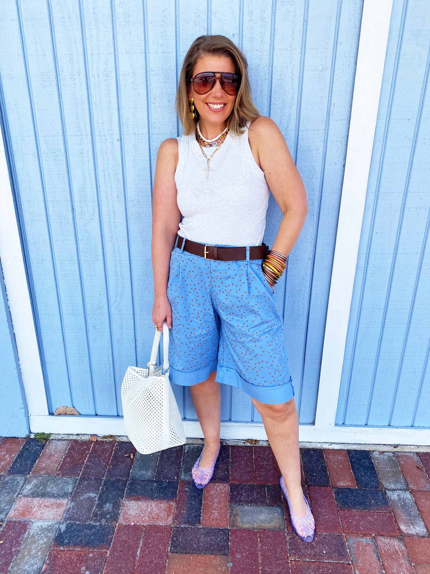 Taylor Short With Belt