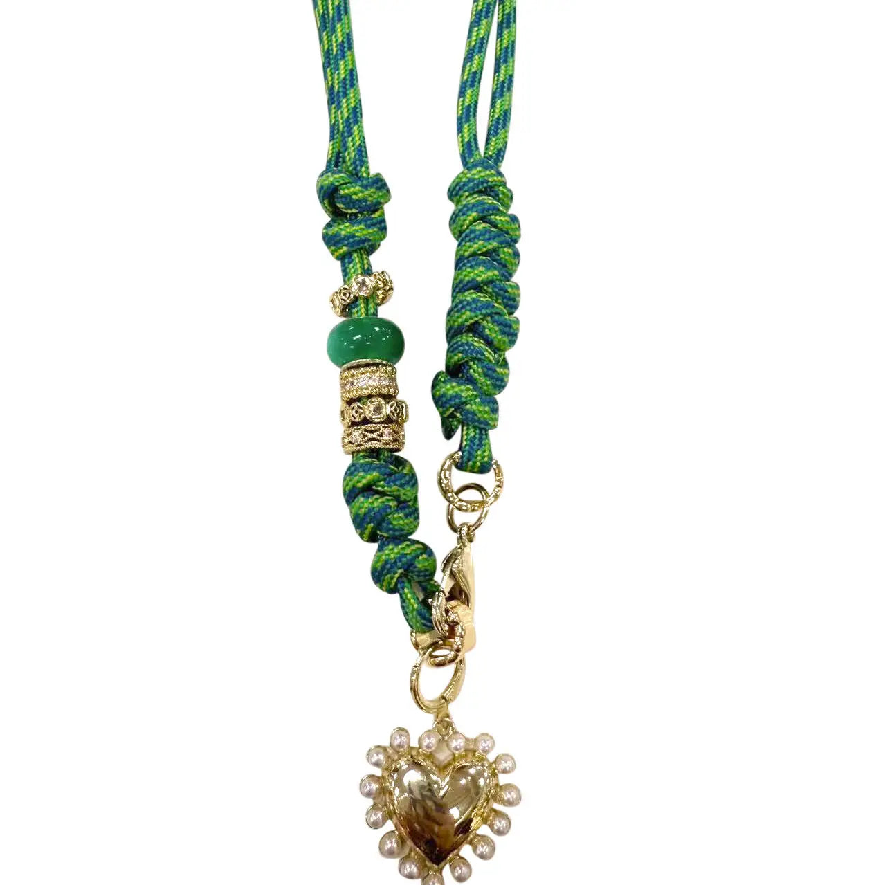 Sandrine Pearl Heart Necklace PREORDER