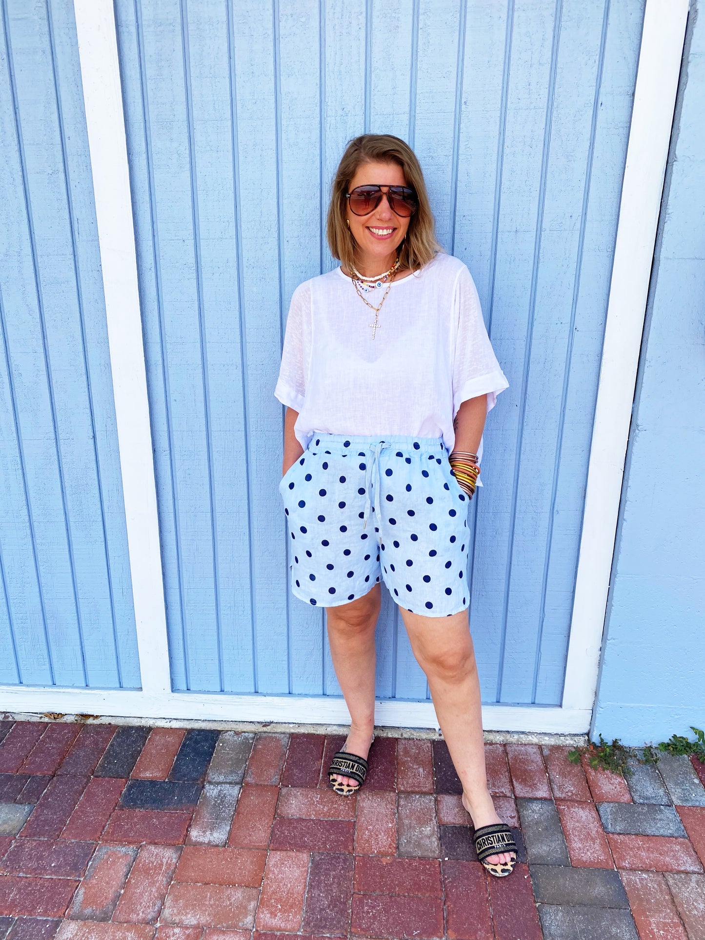 Paulette Polka Dot Shorts FINAL SALE