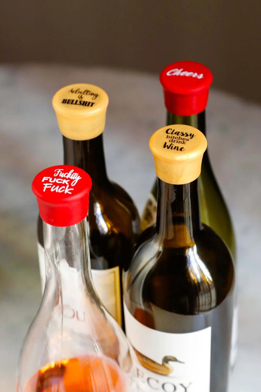 Silicone Wine Stopper (Multiple Styles)