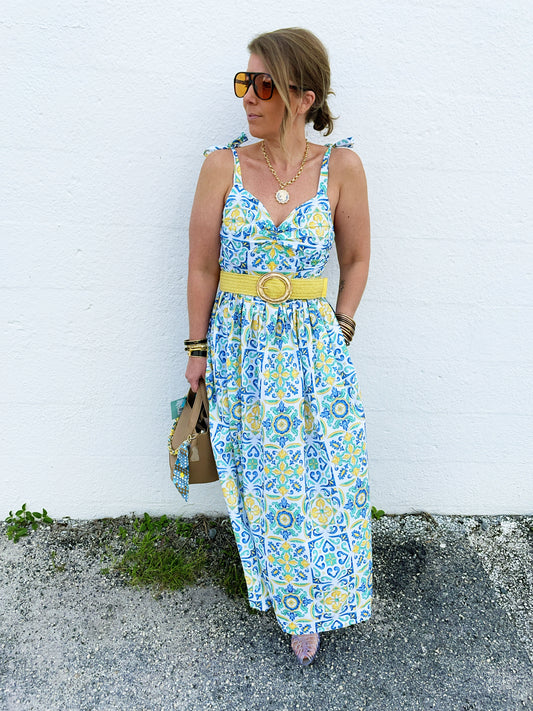 Conrad Tie Top Dress