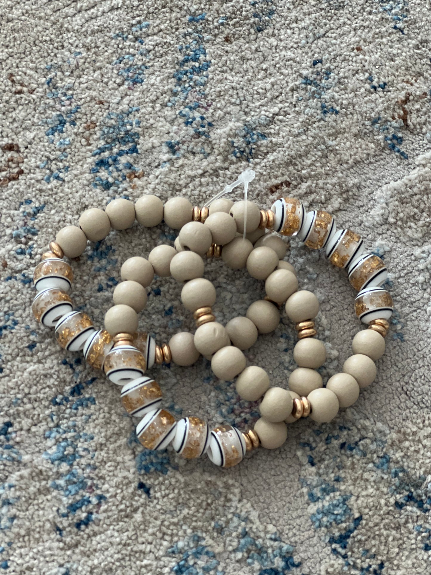 Nellie Stretch Beaded Bracelet 3 Pack