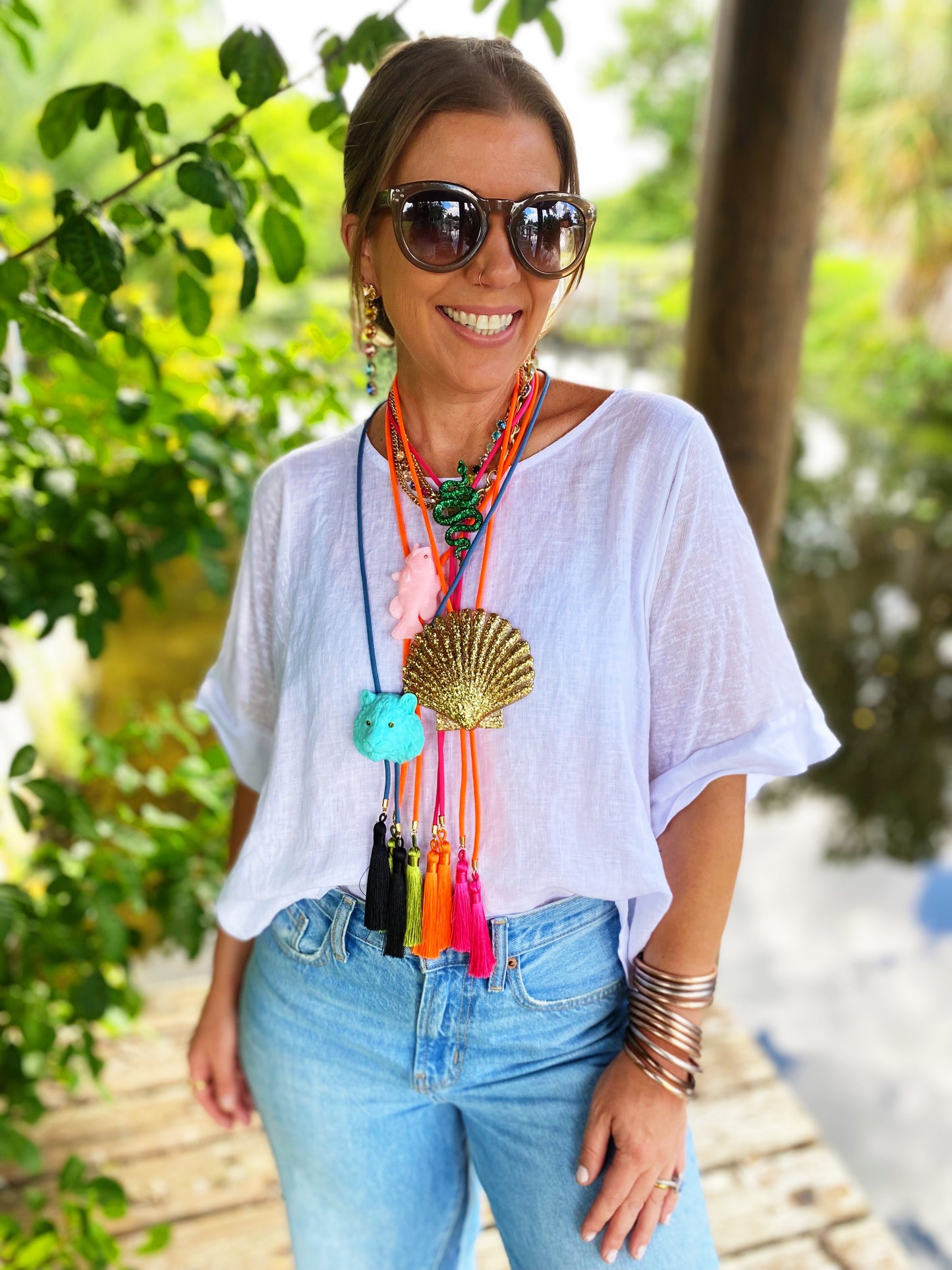 Glitzy Animal Party Bolo Tie - Multiple Styles-