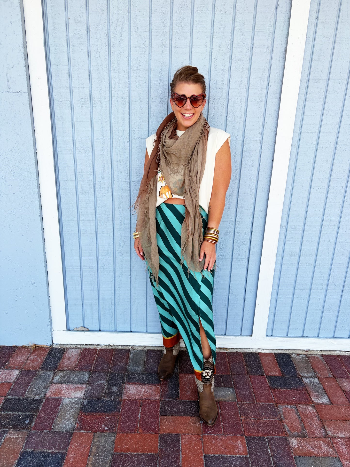 Ericka Skirt in Green