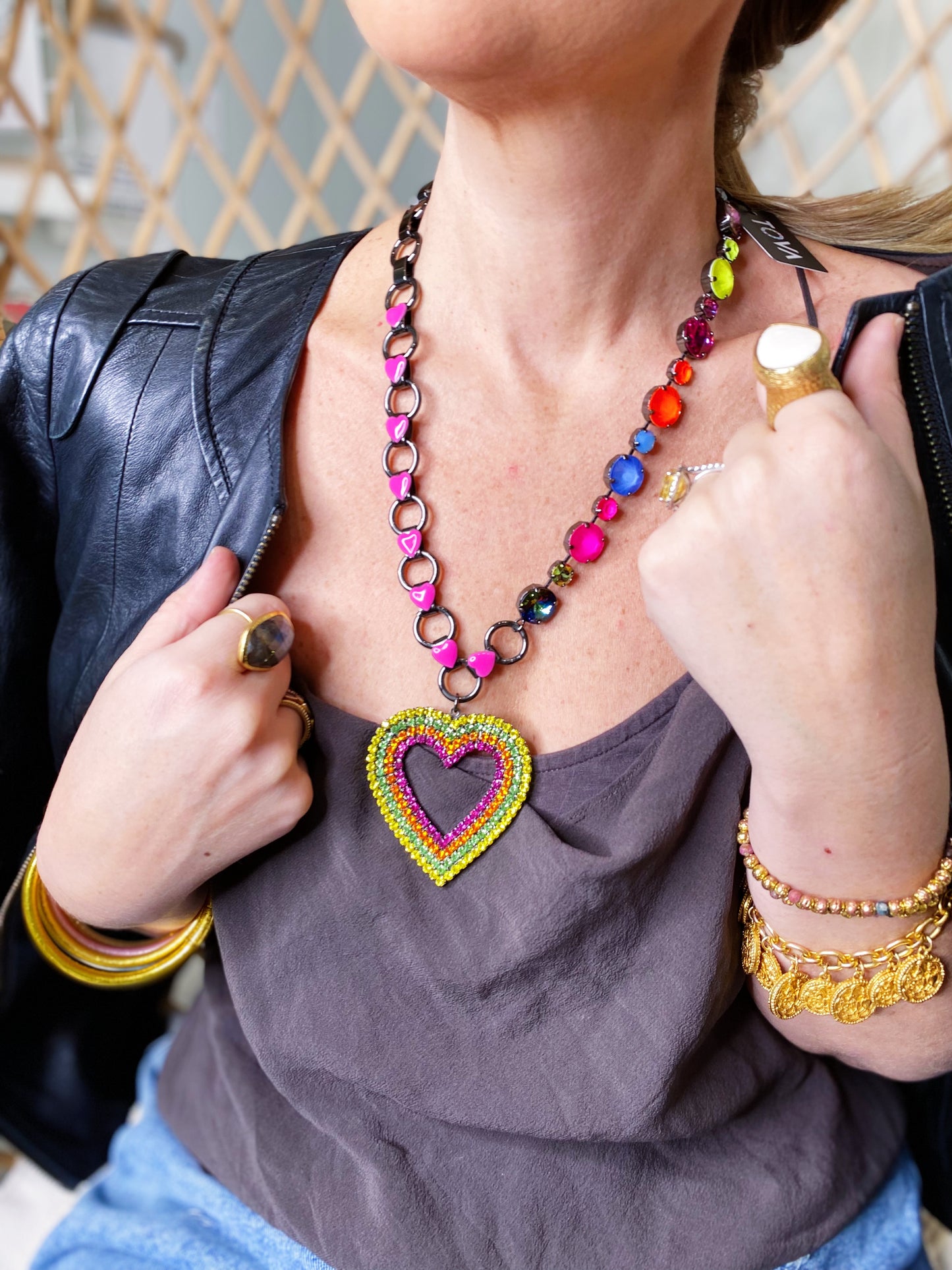 All The Hearts Necklace