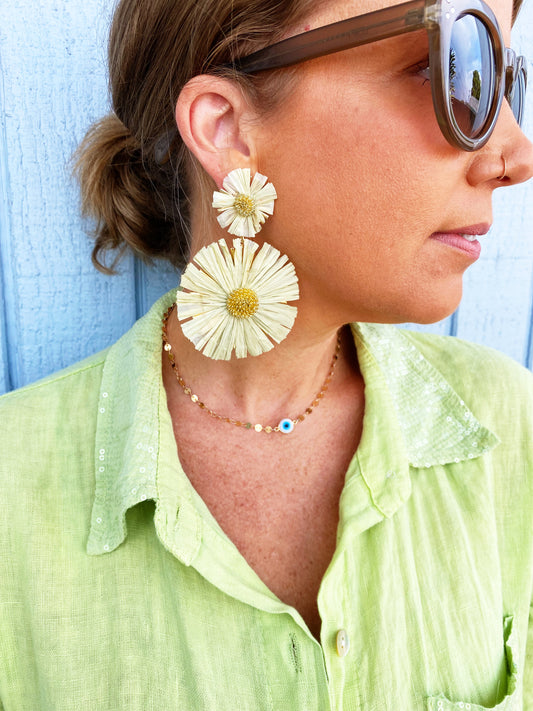 Sage earrings FINAL SALE