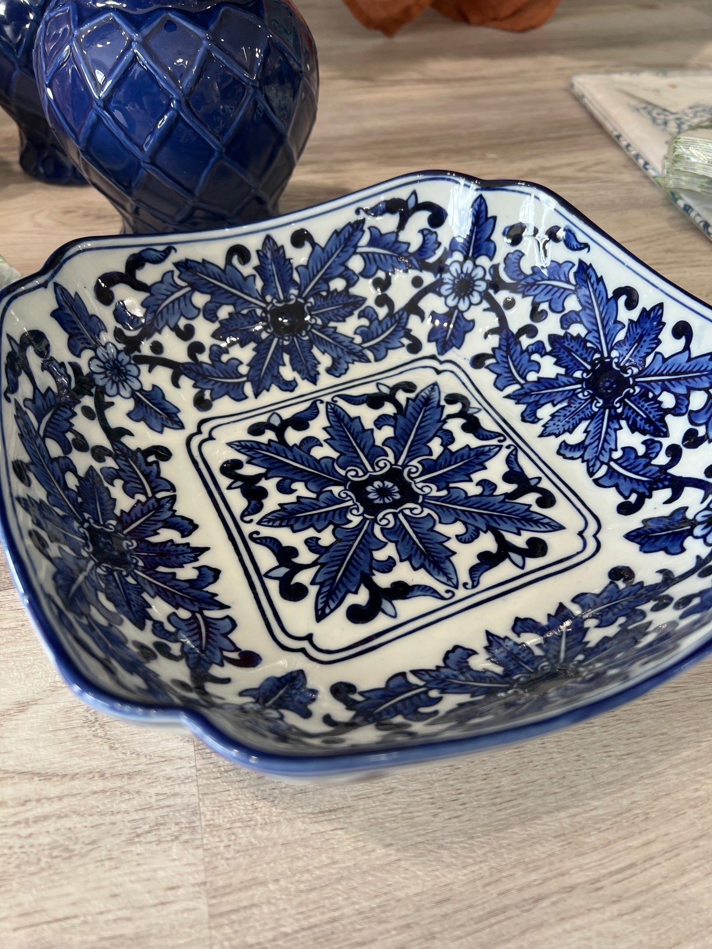 Blue Chinoiserie Medium Bowl