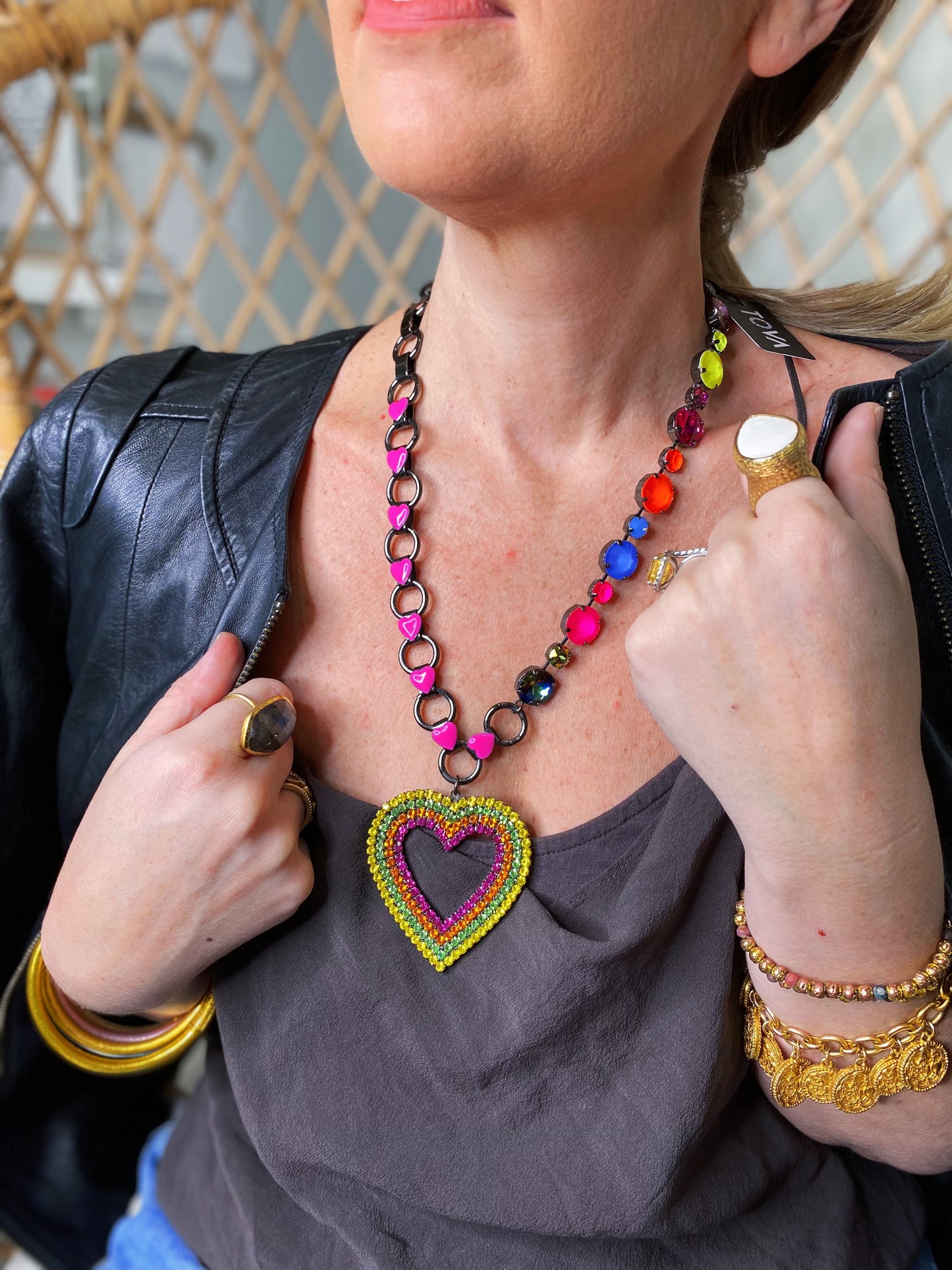 All The Hearts Necklace
