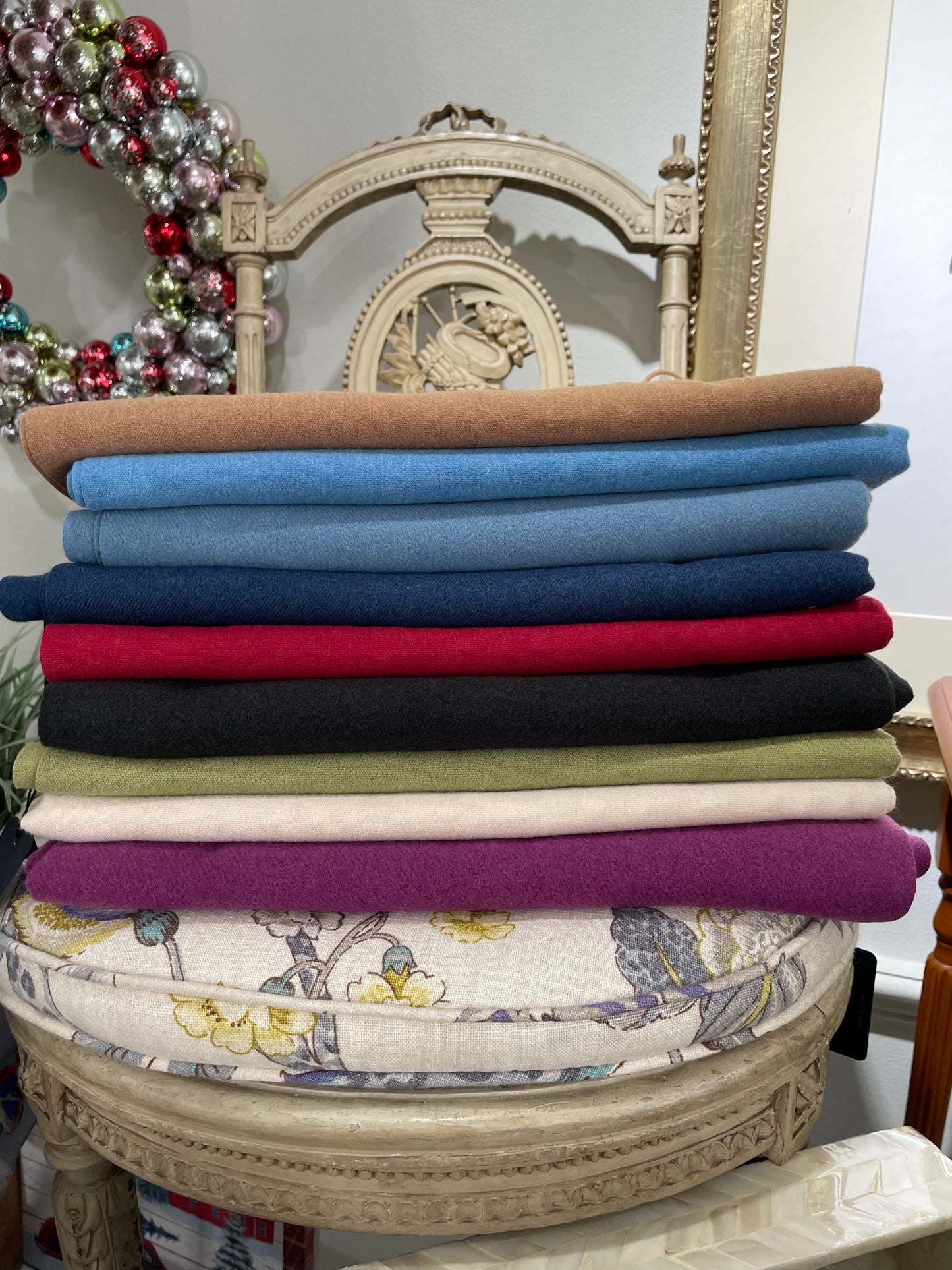 Patty Scarf + Embroidery