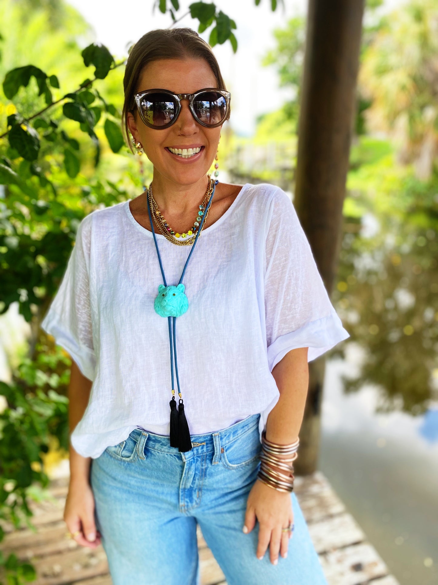 Glitzy Animal Party Bolo Tie - Multiple Styles-