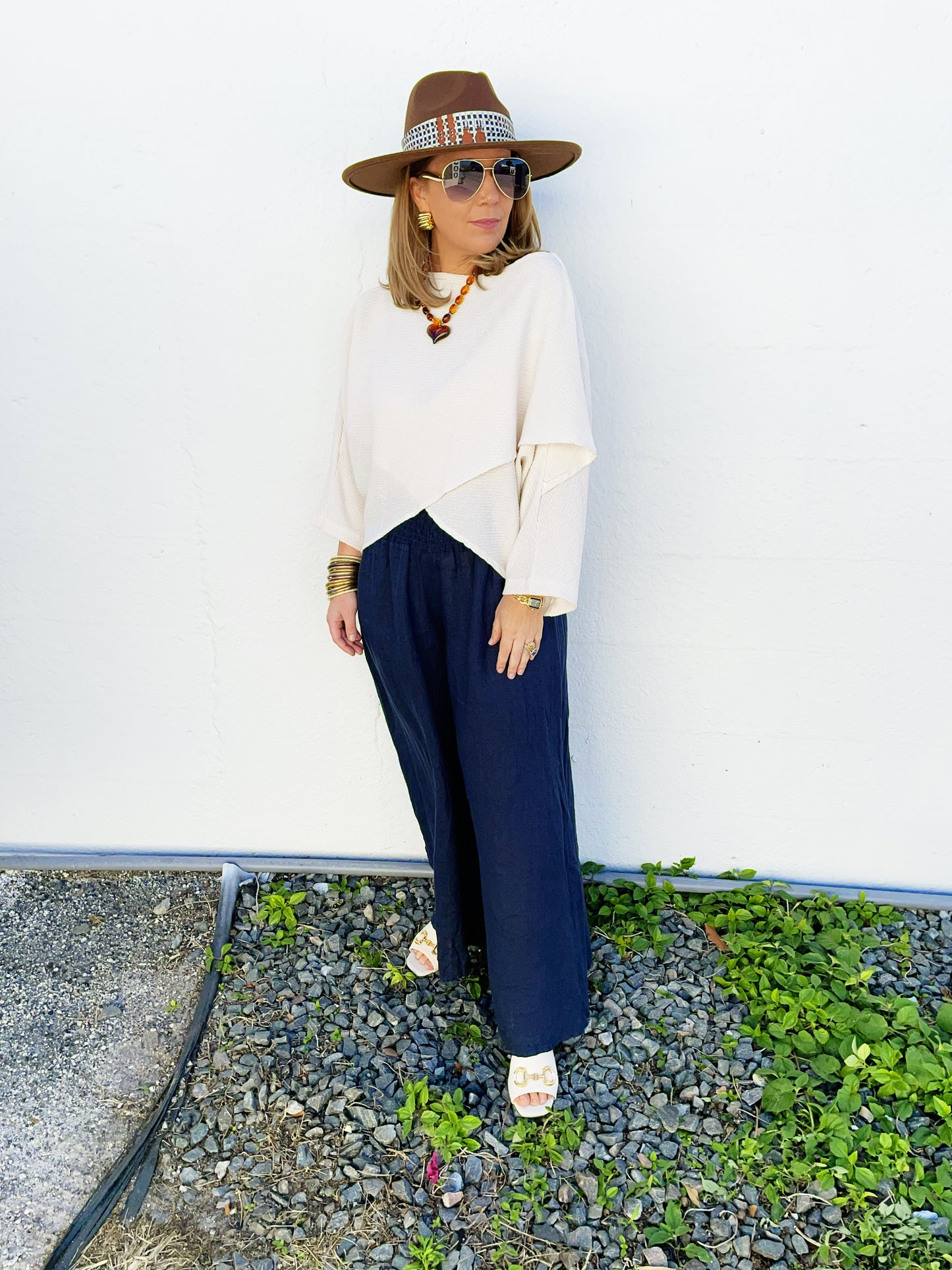 Maggie Pant in Navy