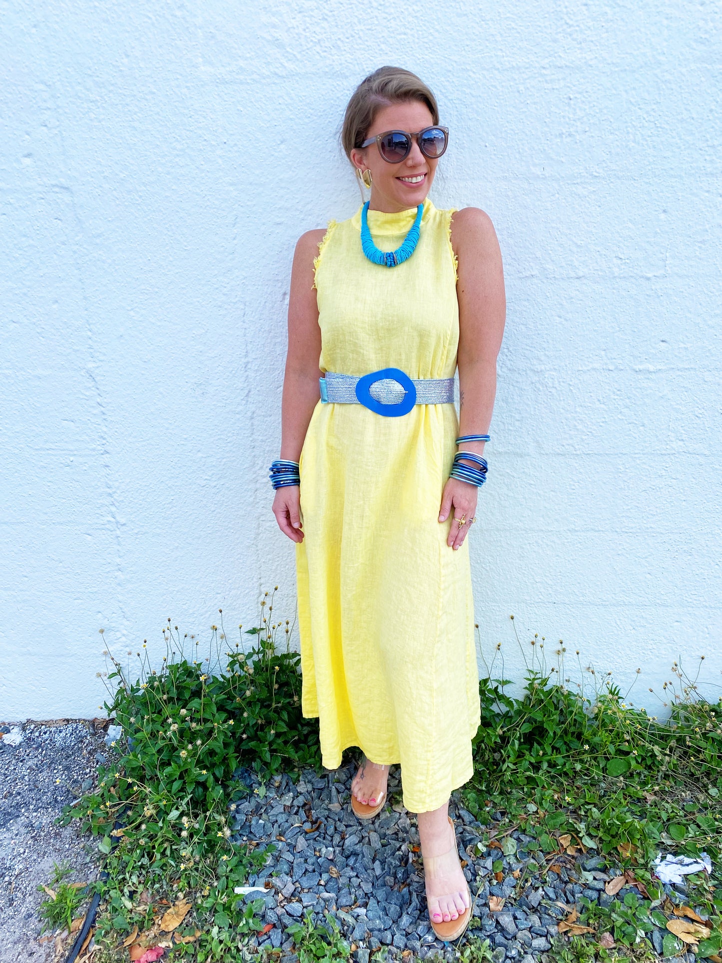 Vintage Inspired Necklace in Turq