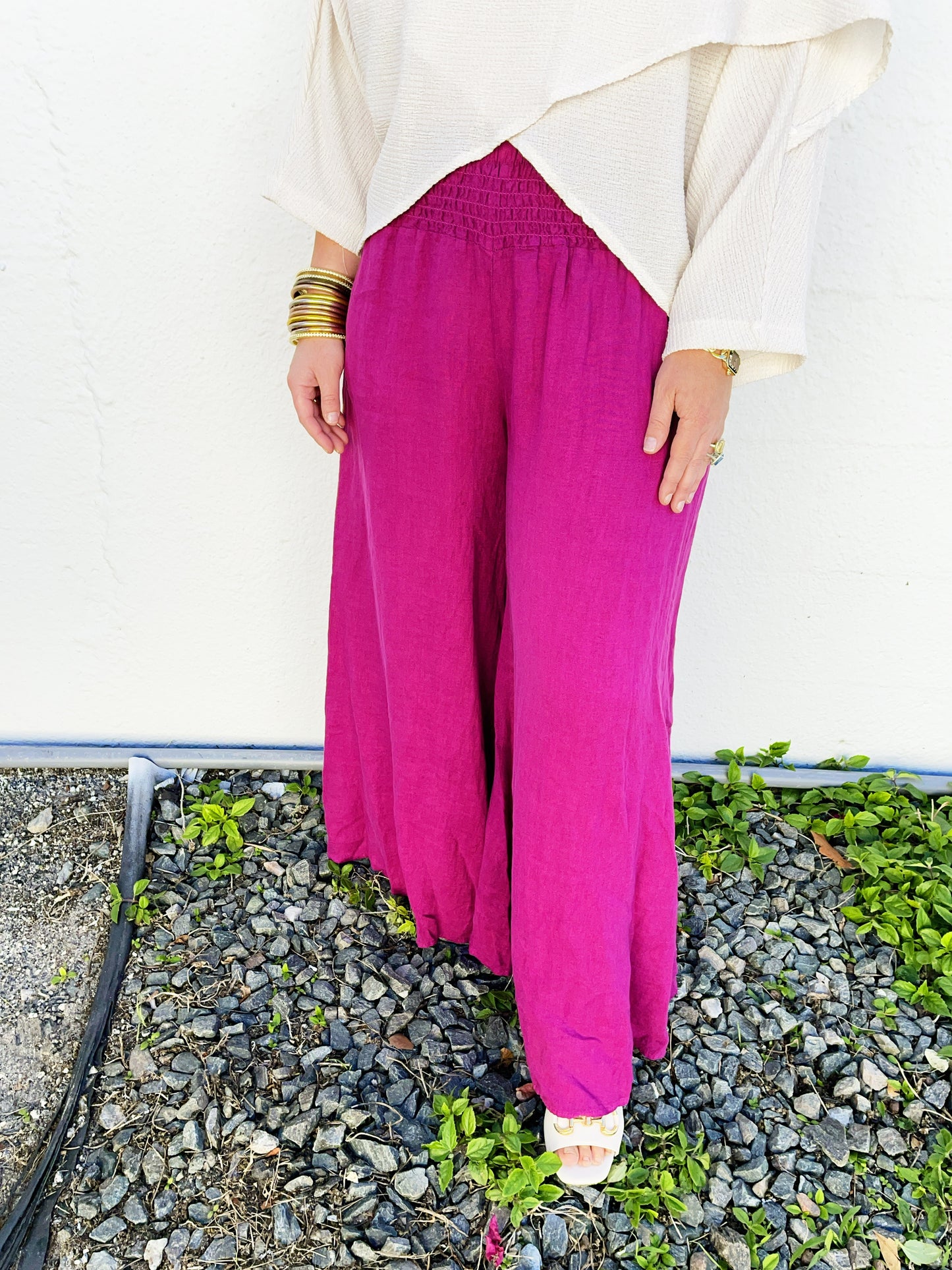 Maggie Pant in Magenta