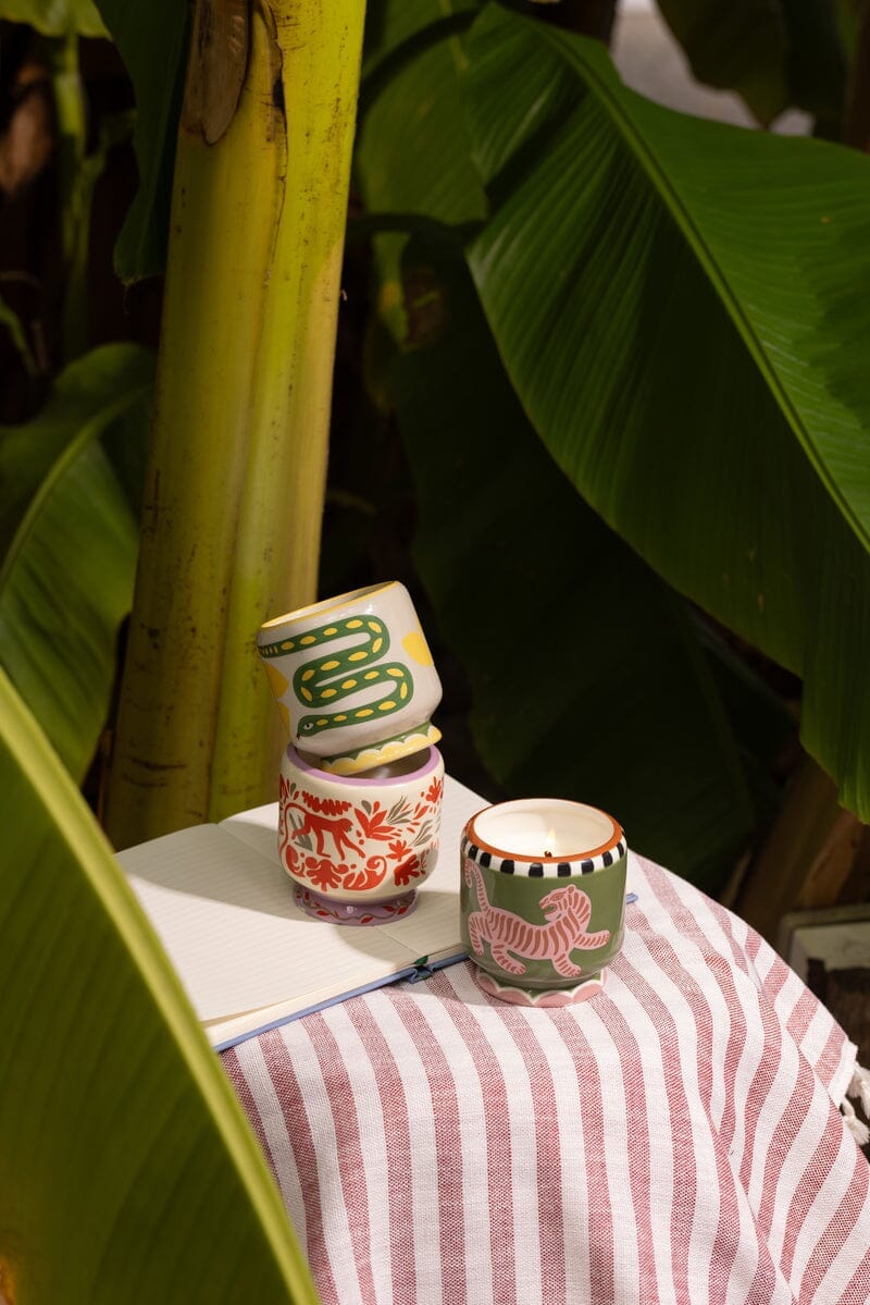 A Dopo "Snake" Candle - Wild Lemongrass