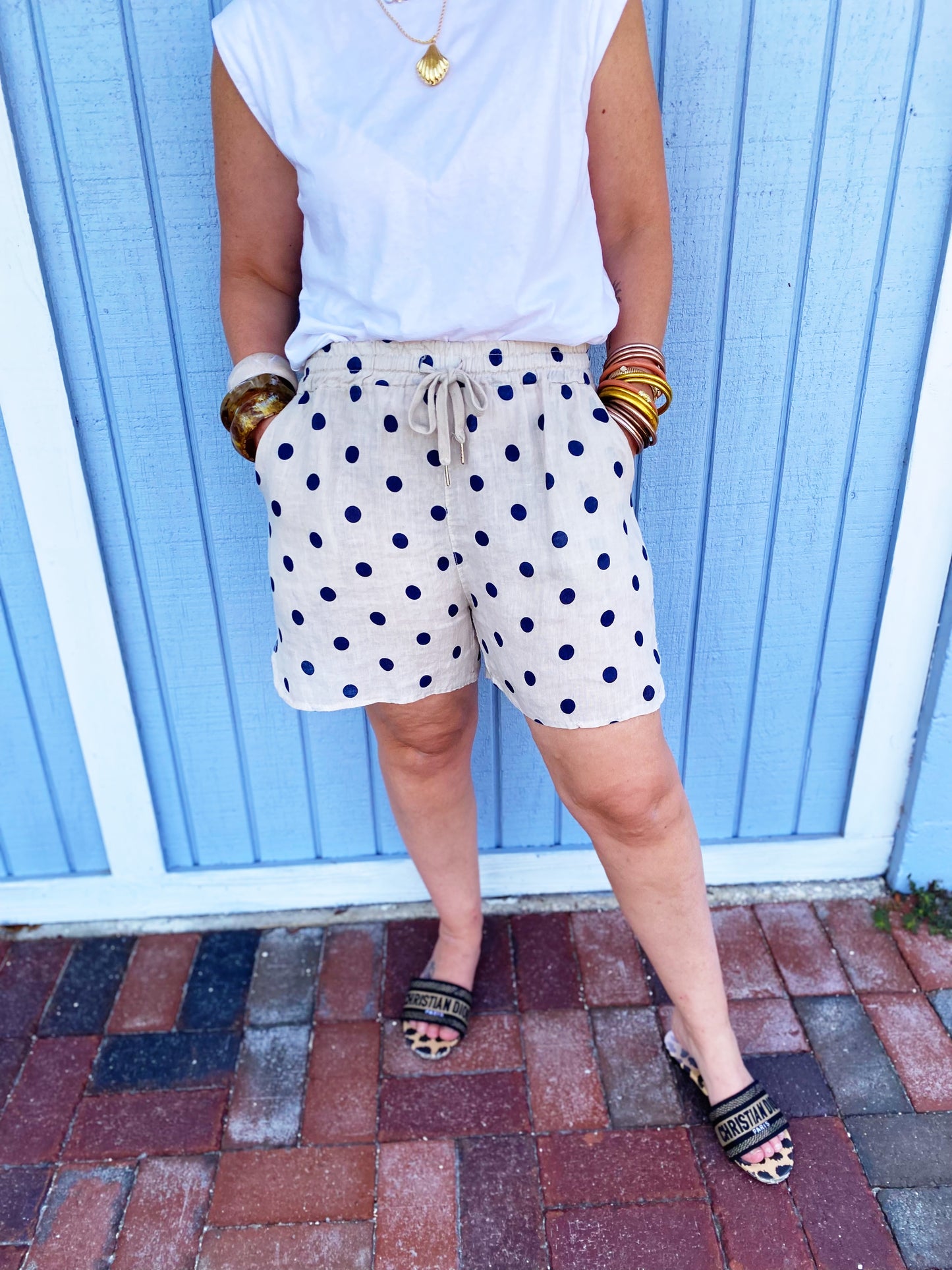 Paulette Polka Dot Shorts FINAL SALE