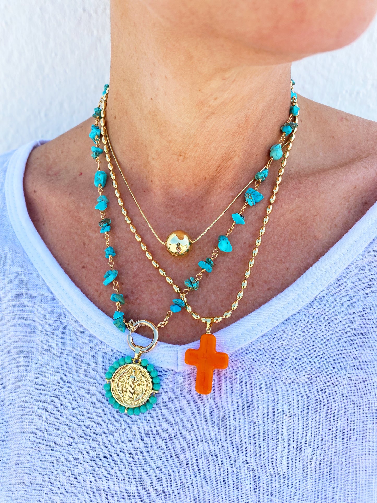 Turq Carter Necklace