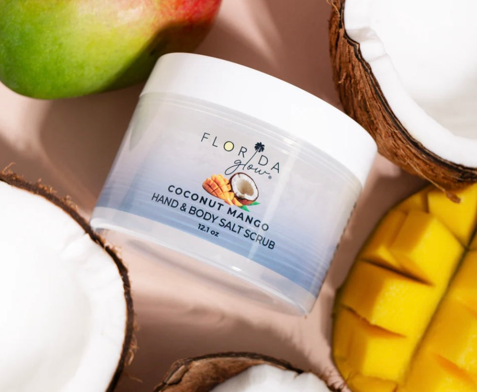 Original Coconut Mango Salt Scrub 12.1 OZ