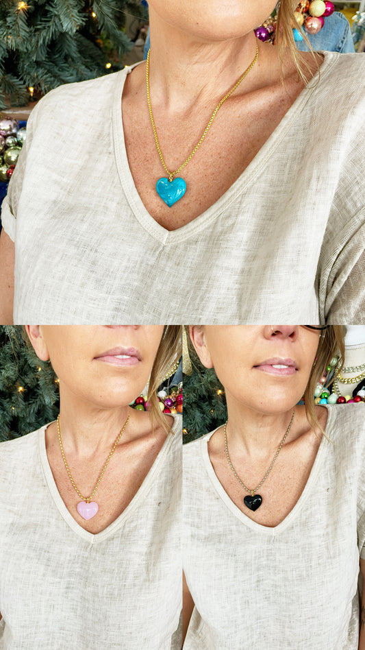 Murano Glass Heart