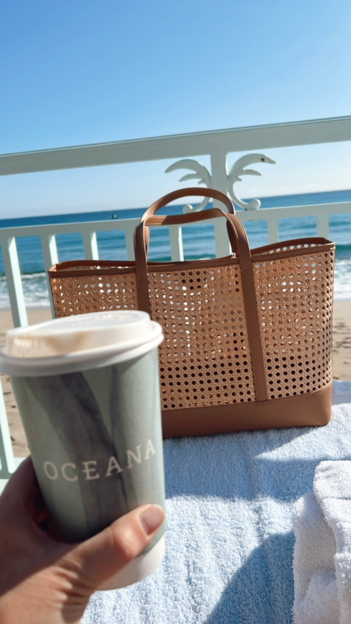 Solei Tote in Tan