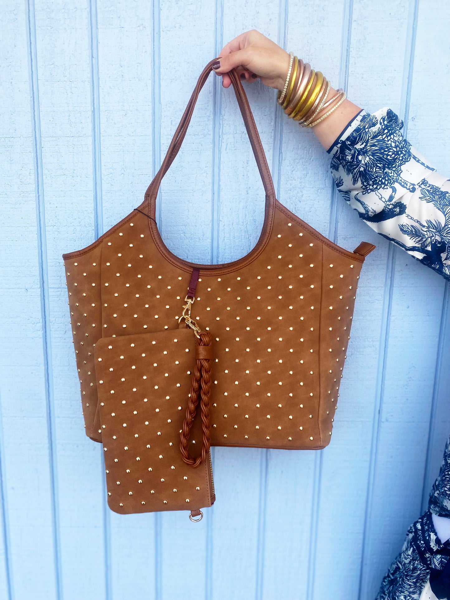 Isla Saddle Tote
