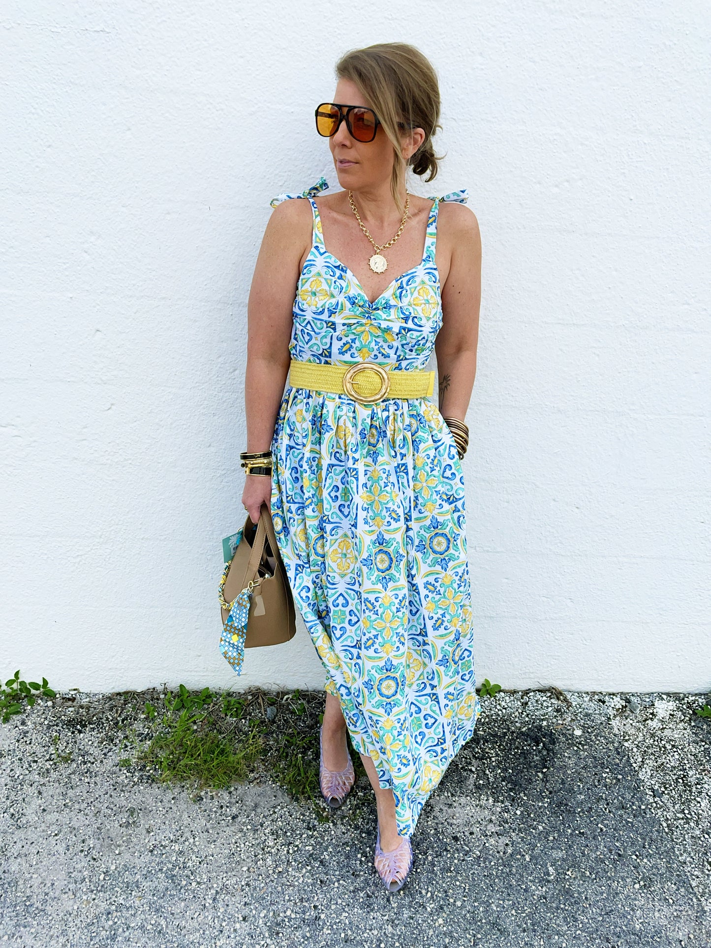 Conrad Tie Top Dress