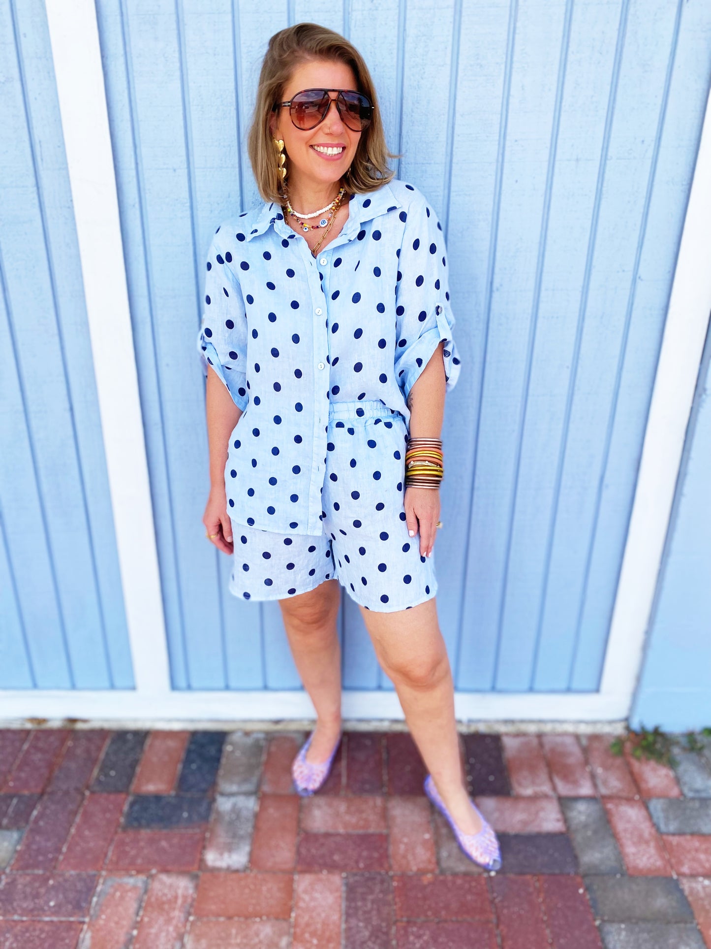 Paulette Polka Dot Shorts FINAL SALE