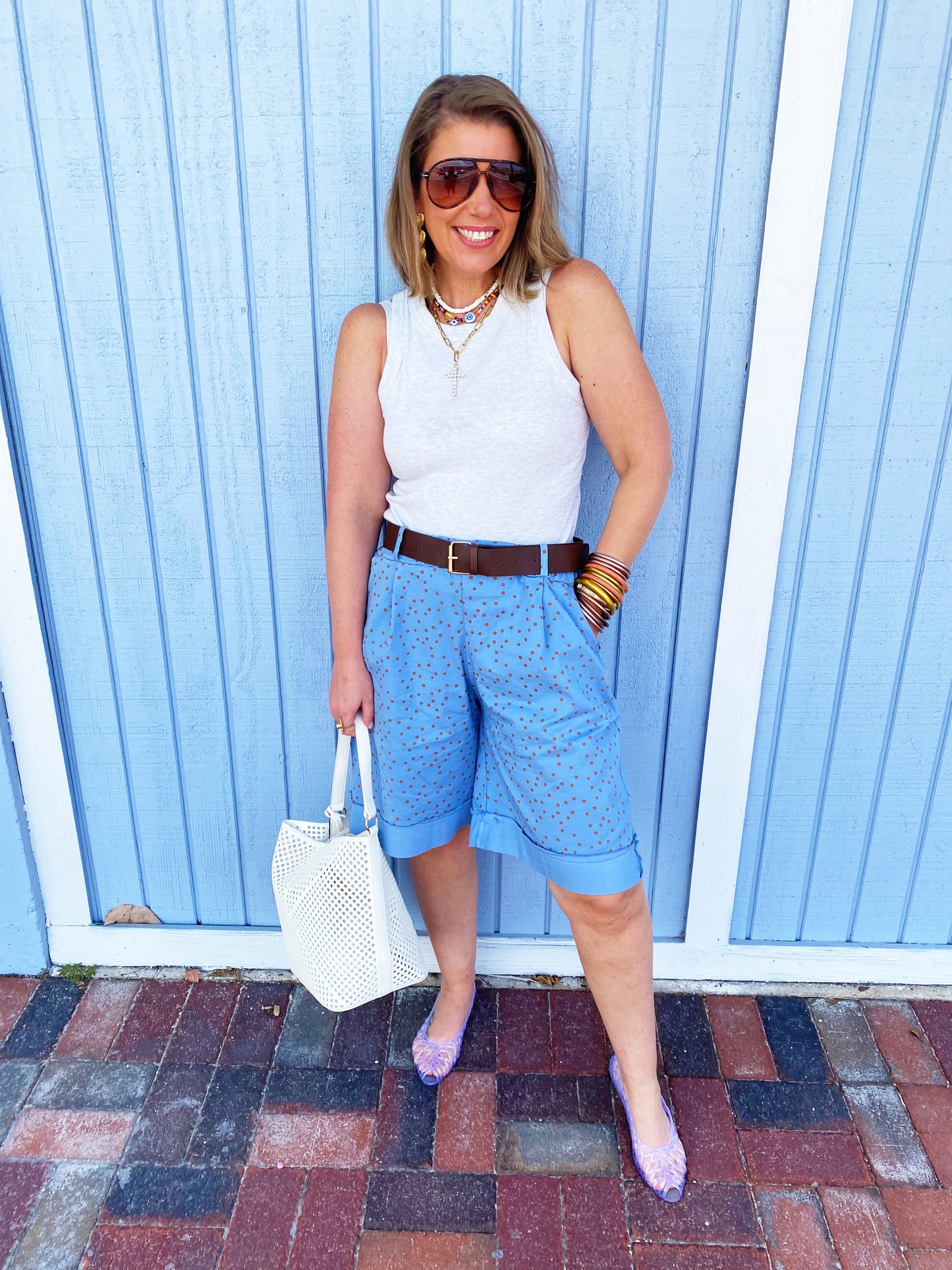 Taylor Short With Belt