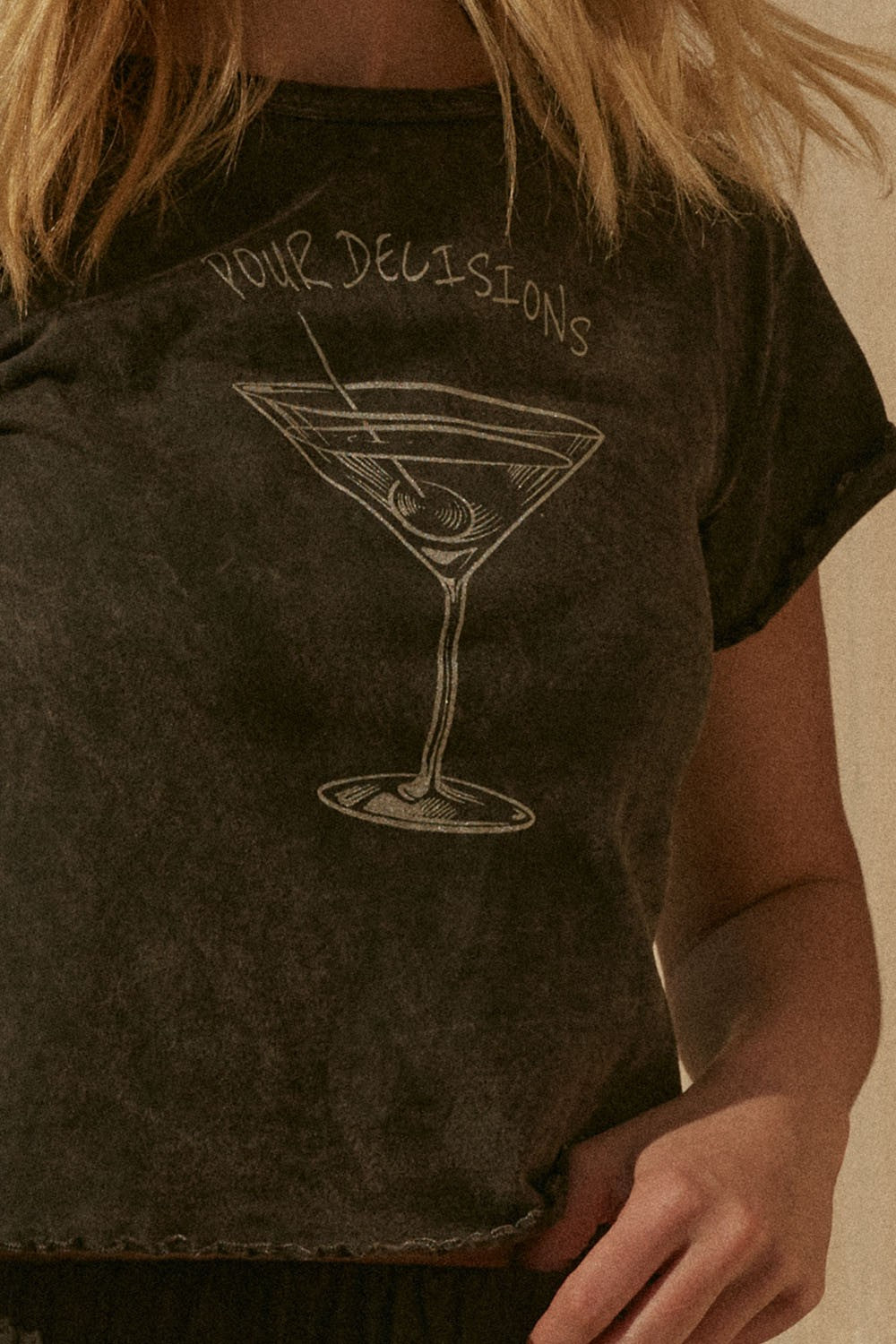 Pour Decisions Tee *FINAL SALE ITEM