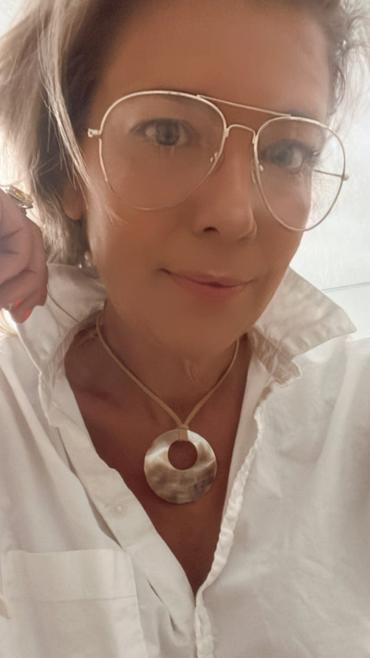 Natural Shell Necklace FINAL SALE