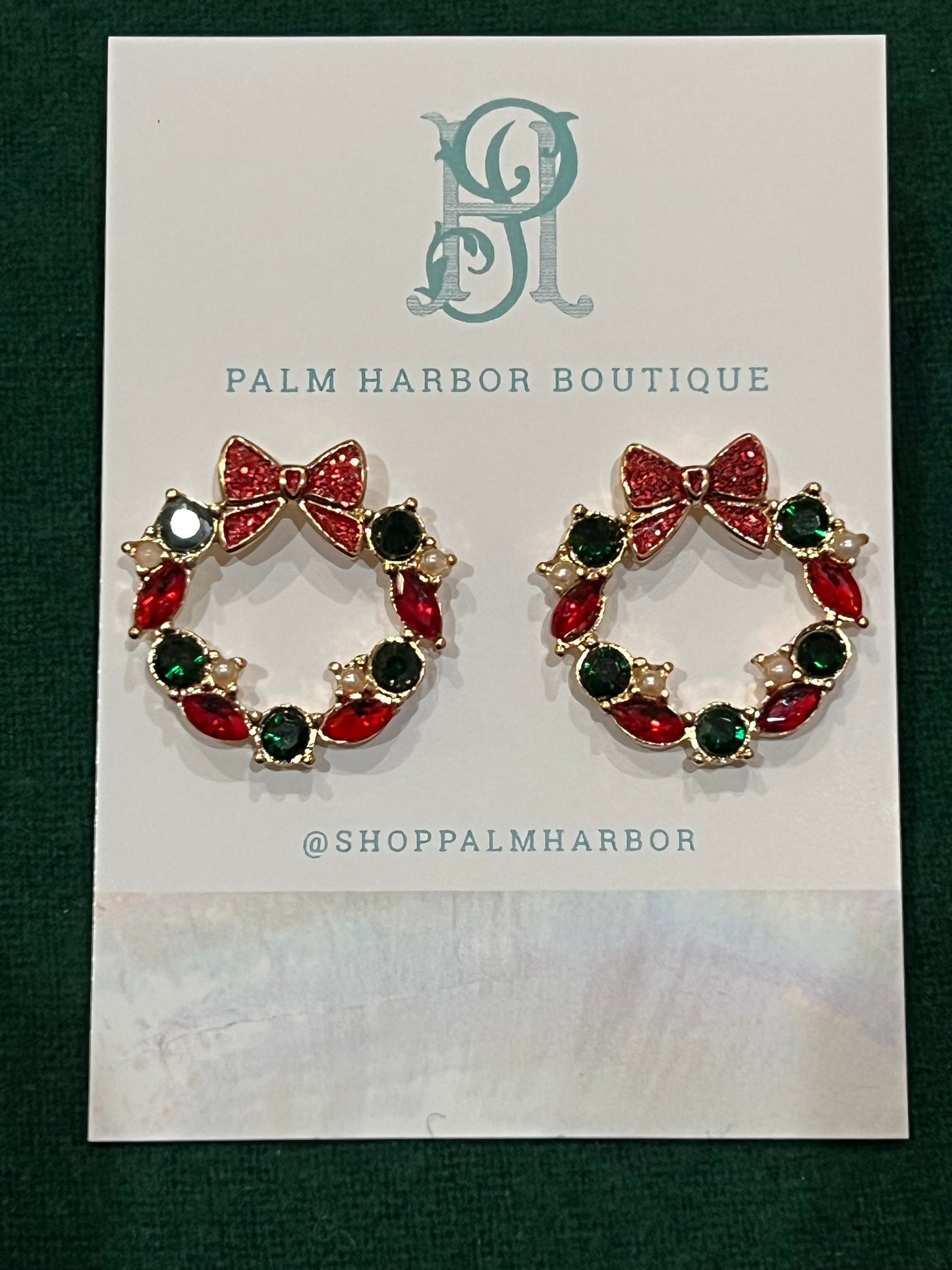 Wreath with a bow