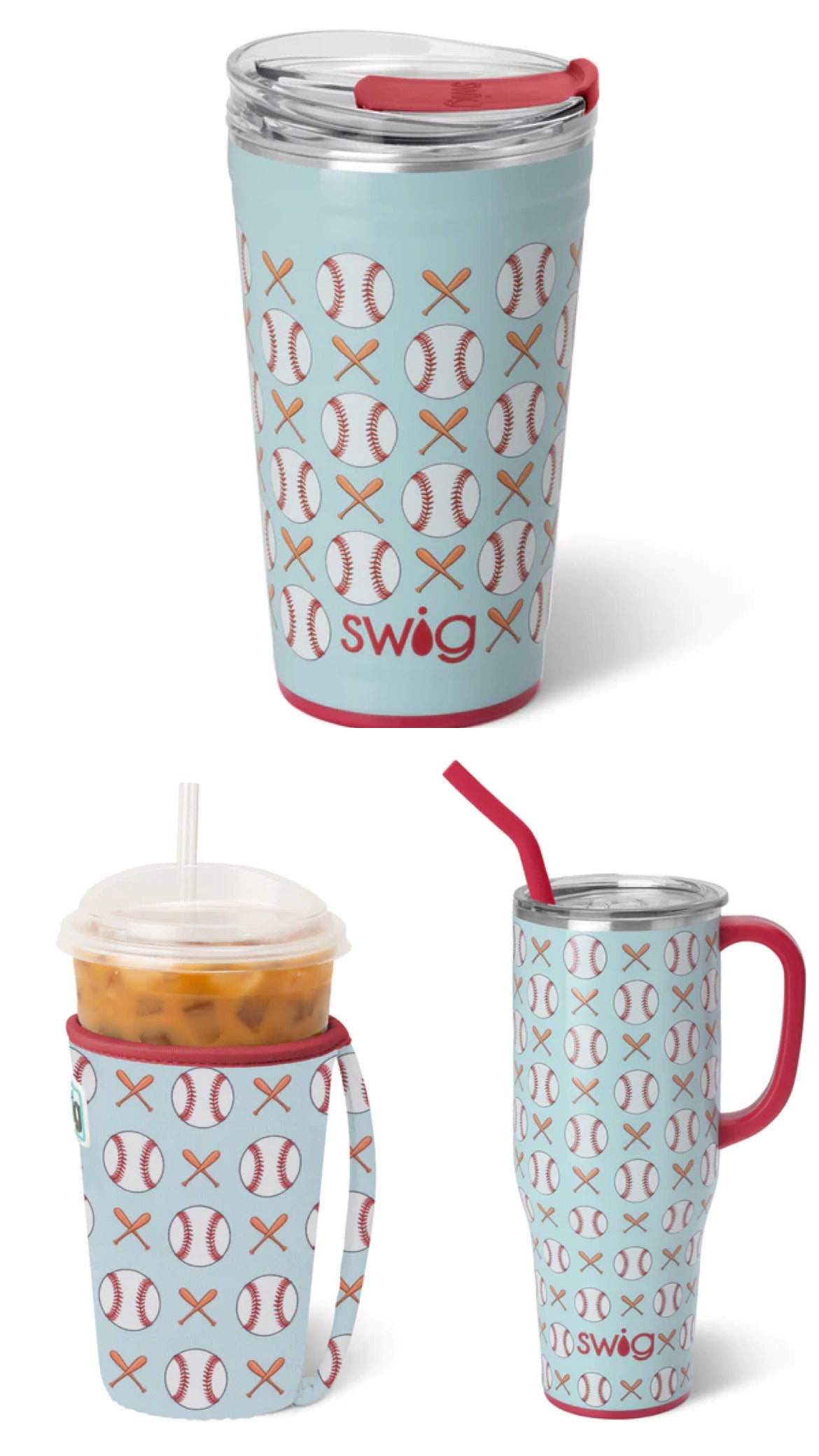 Home Run Swig MULTIPLE drink sizes