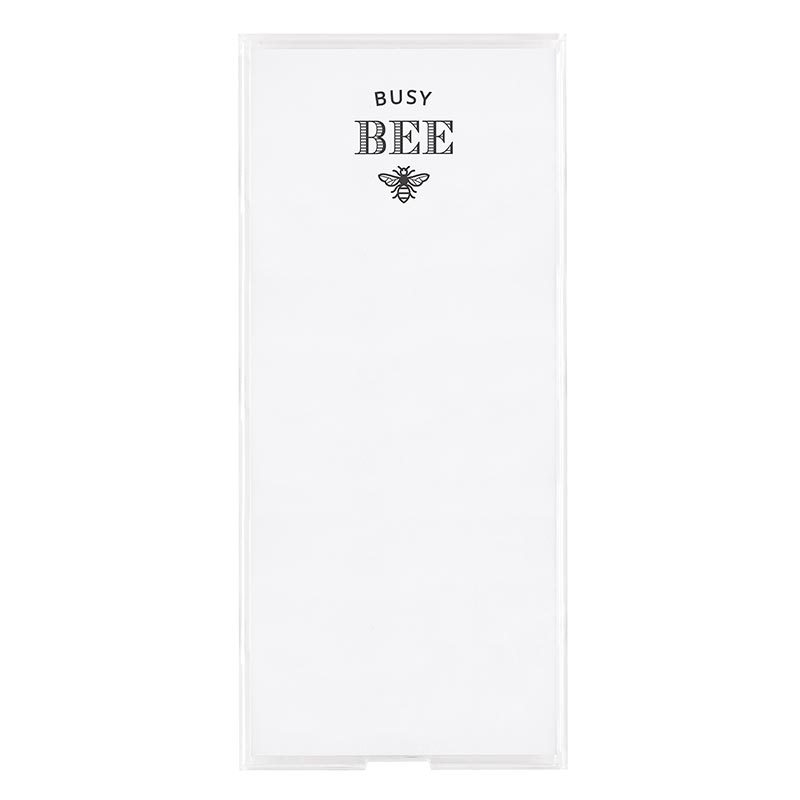 Notepaper in Acrylic Tray